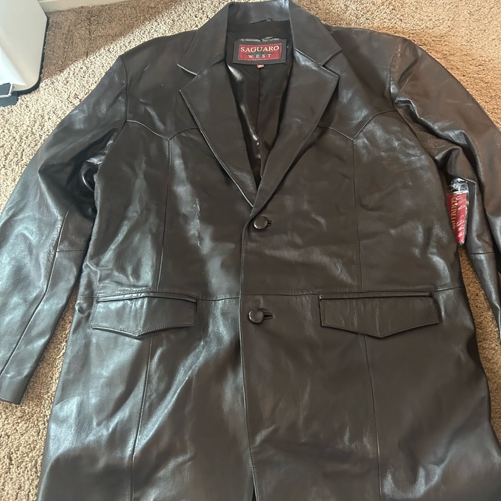 Saguaro West Lambskin Black Coat